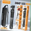 Plokama PK9970 Professional Tripod for Mobile & Camera - 2