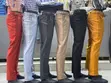 Beltless Trousers - LK Sizes, Multi-Color - 4