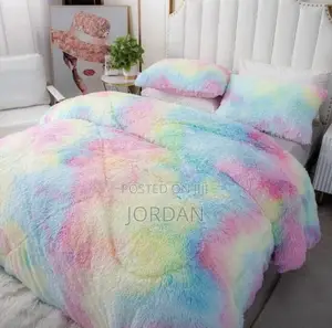 6pcs Fluffy Bedcover Set