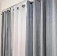 3 Piece Plain Curtains - 4
