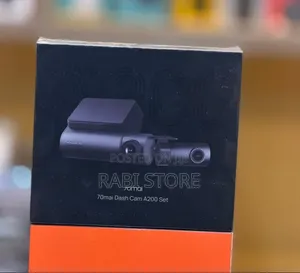 70mai Xiaomi A200 Dash Camera Set with Rear Camera RC11, Black