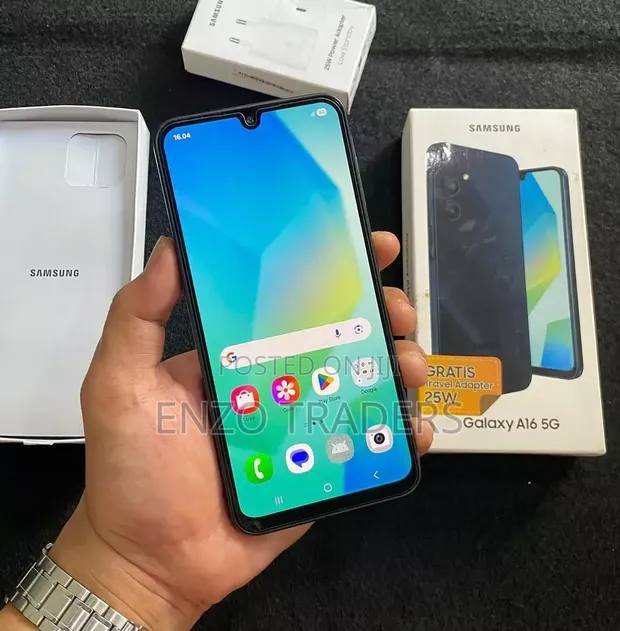 New Samsung Galaxy A16 5G 256GB Black - 1