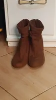 Brown Suede Ankle Boots - Size 38 - 2