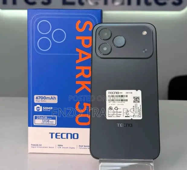 New Tecno Spark 50 128GB Black - 1