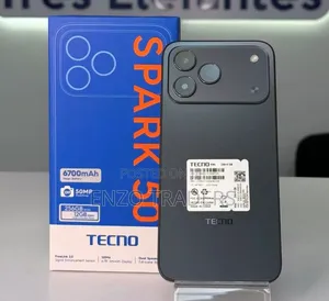 New Tecno Spark 50 128GB Black