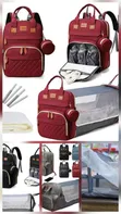 Baby Diaper Bag Bed 2 in 1 - 1