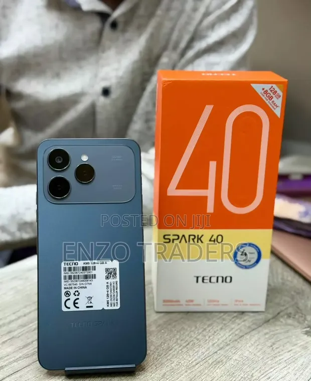 New Tecno Spark 40 256GB Black - 1