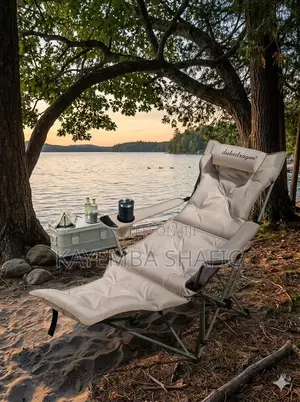 DukeDragon Foldable Premium Camping Chair with Leg Rest
