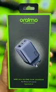 Oraimo HyperGaN 65W All-in-One GaN Charger + 1m Type-C Cable - 1