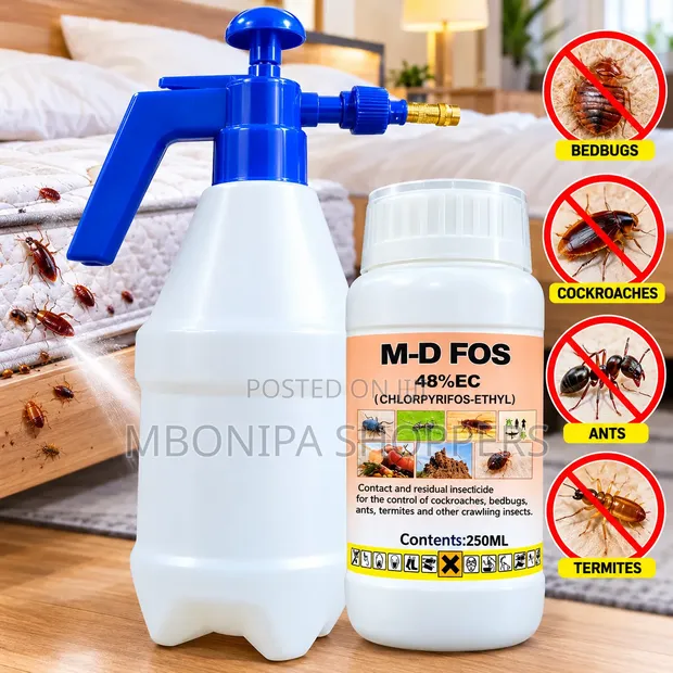M-D FOS Insecticide for Bedbugs & Cockroaches (250ml) - 1