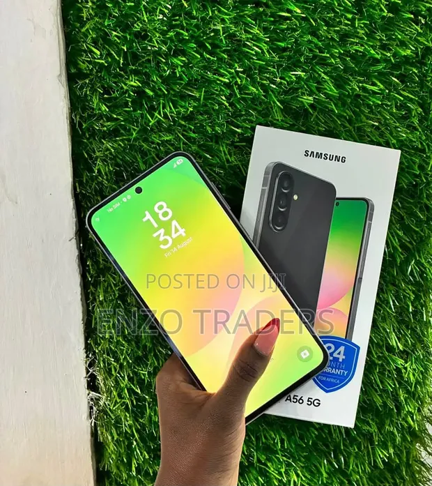 New Samsung Galaxy A56 256GB Black - 1