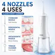 MDHL Portable Water Flosser Cordless Oral Irrigator 300ml - 3