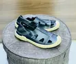 Genuine Leather Fisherman Sandals - Black - 1