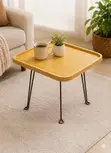 Portable Folding Bamboo Coffee Table Sofa Side Laptop Tray Desk - 2