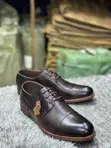 Clarks Men's Casual Brown Leather Oxfords - 1