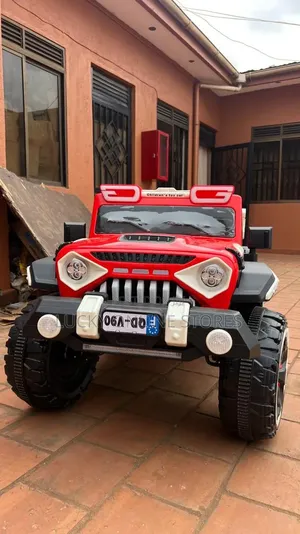 BJQ Children's Electric Jeep Ride-On Car