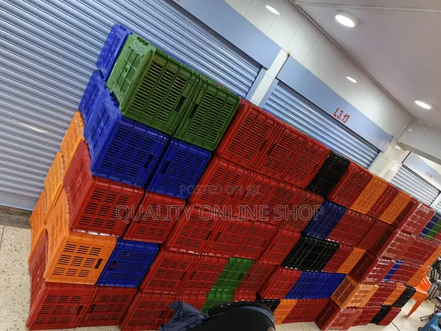 Plastic Crates - All Colors - 1