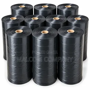 50kg Heavy Duty Black Plastic Roll | Industrial Polythene Sheet