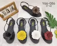 Zara Flower Flat Sandals - 1