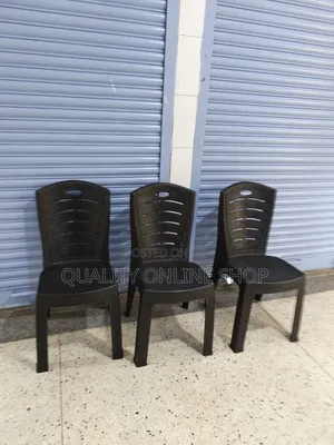 Brand New Plastic Dining Chairs (Set of 4)