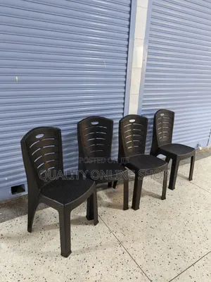 Checked Matted Plastic Chairs