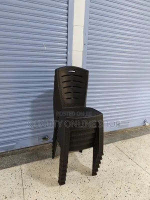 Brand New Plastic Dining Chairs (Set of 4)