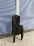 Brand New Plastic Dining Chairs (Set of 4) - 1