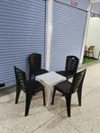Garden Dining Table and Chairs Set - 1