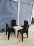 Garden Dining Table and Chairs Set - 2