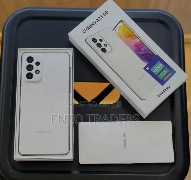 New Samsung Galaxy A73 5G 256GB White - 1