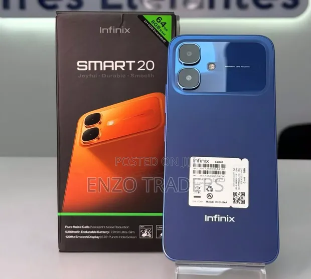 New Infinix Smart 20 128GB Blue - 1