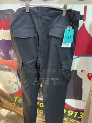 Brand New Men's Black Trousers