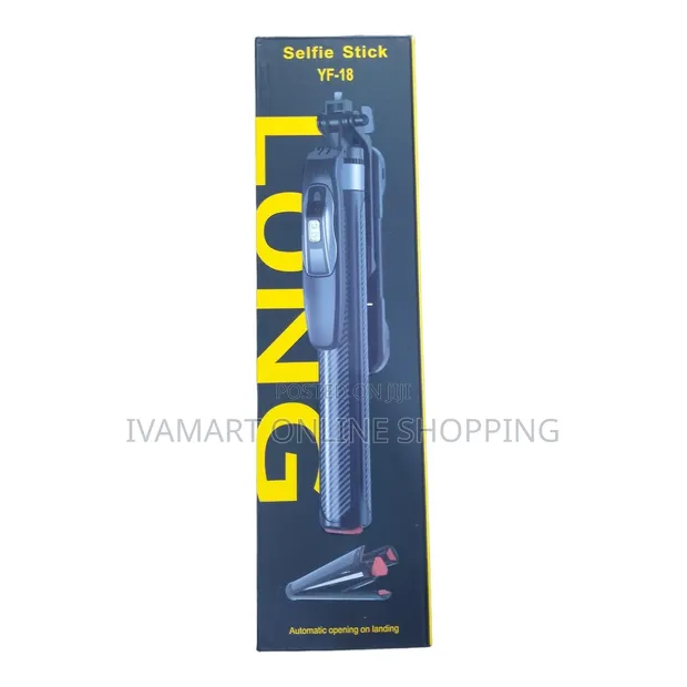 YF-18 Selfie Stick Tripod with Bluetooth Remote (1.7m) - 1