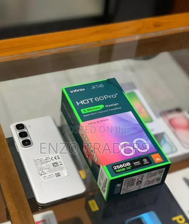 New Infinix Hot 60 Pro+ 256GB Silver - 1