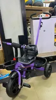Baby King Kid's Tricycle with Seat Belt & Push Handle - 1