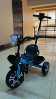 Baby King Kid's Tricycle with Seat Belt & Push Handle - 3