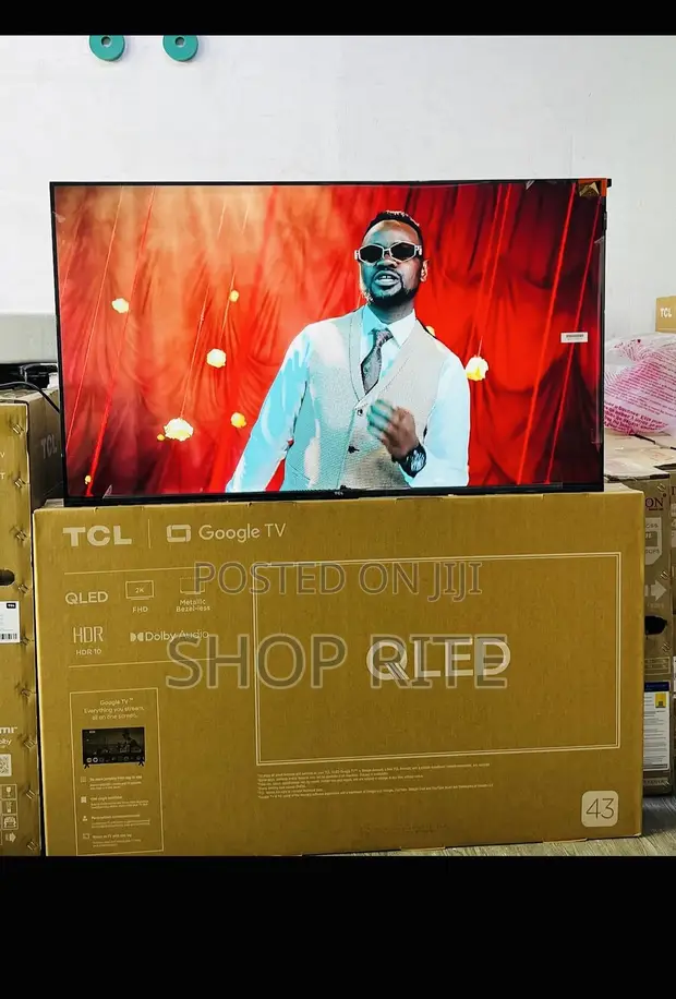 TCL 43-Inch QLED TV with Free to Air - 1