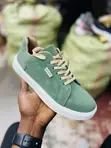 Men's Trendy Fashion Suede Casual Low Cut Sneakers - 1