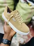 Men's Trendy Fashion Suede Casual Low Cut Sneakers - 2