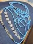Sparkling Beaded Waist Beads with Words - 3