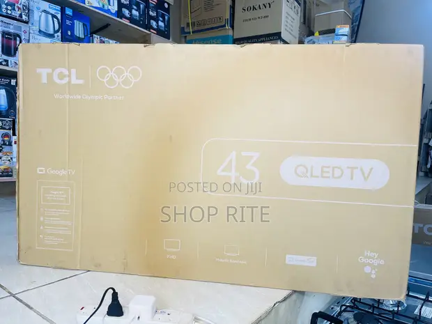 TCL 43-Inch QLED Smart TV with AI Processor - 1