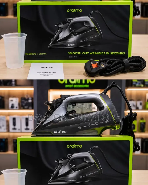 Oraimo SteamCore Electric Iron - OEI-511A - 1