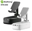 NewRixing 3-in-1 Phone Stand - Bluetooth Speaker, Power Bank - 5
