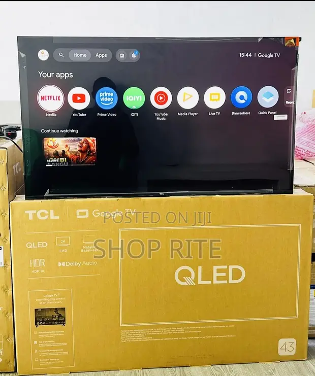 TCL 43-Inch Google Android QLED TV - 1