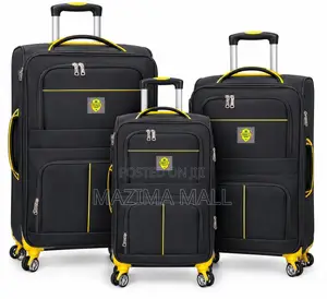 Fabric Oxford Suitcase 3 Piece Set