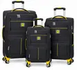 Fabric Oxford Suitcase 3 Piece Set - 1