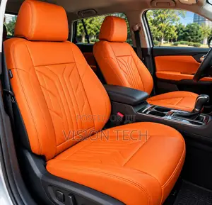 Premium Orange Car Seat Covers
