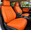 Premium Orange Car Seat Covers - 1