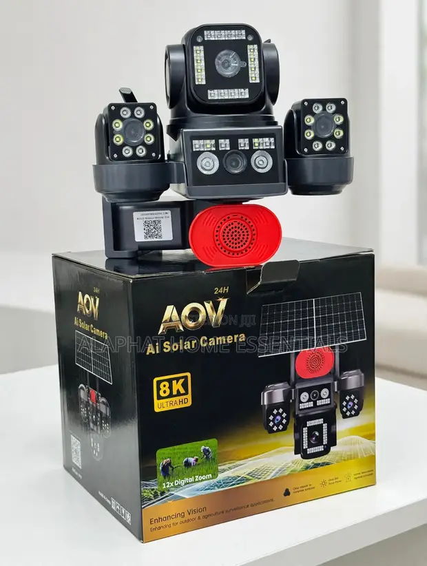 3-in-1 AI Solar PTZ Security Camera (SPM-T Series) - 1