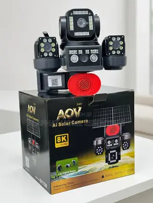 3-in-1 AI Solar PTZ Security Camera (SPM-T Series)